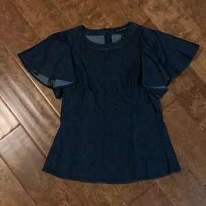Banana Republic denim top